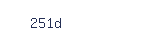 Captcha: 251d