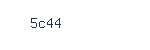 Captcha: 5c44